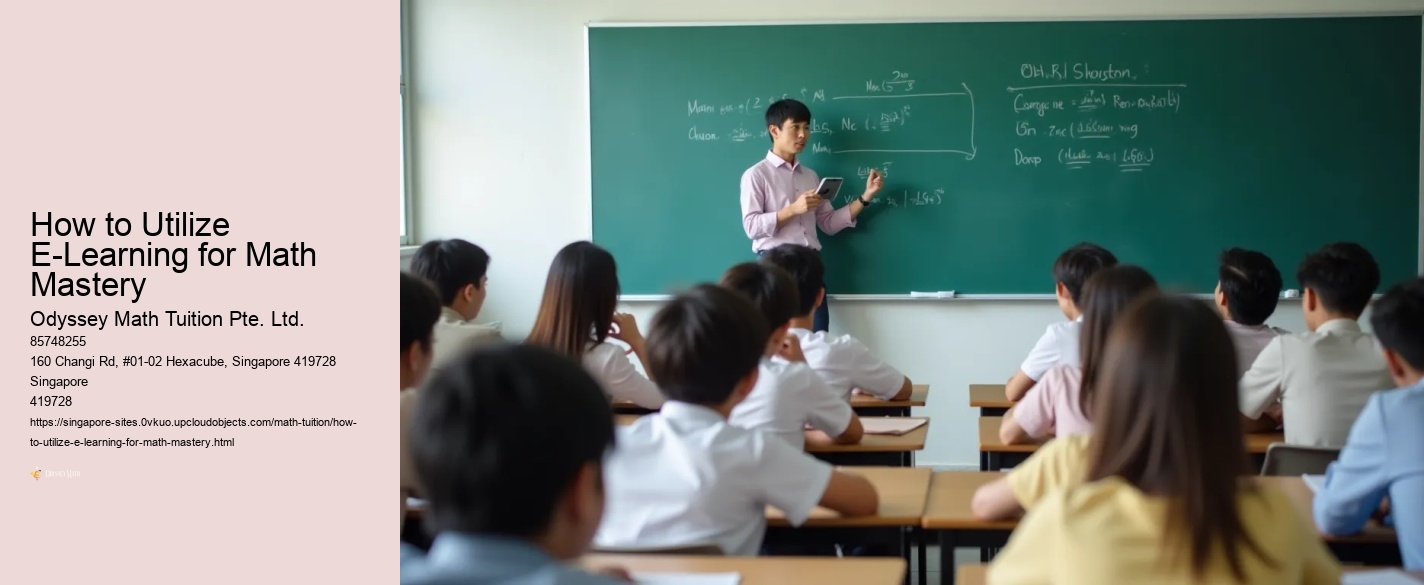 How to Utilize E-Learning for Math Mastery