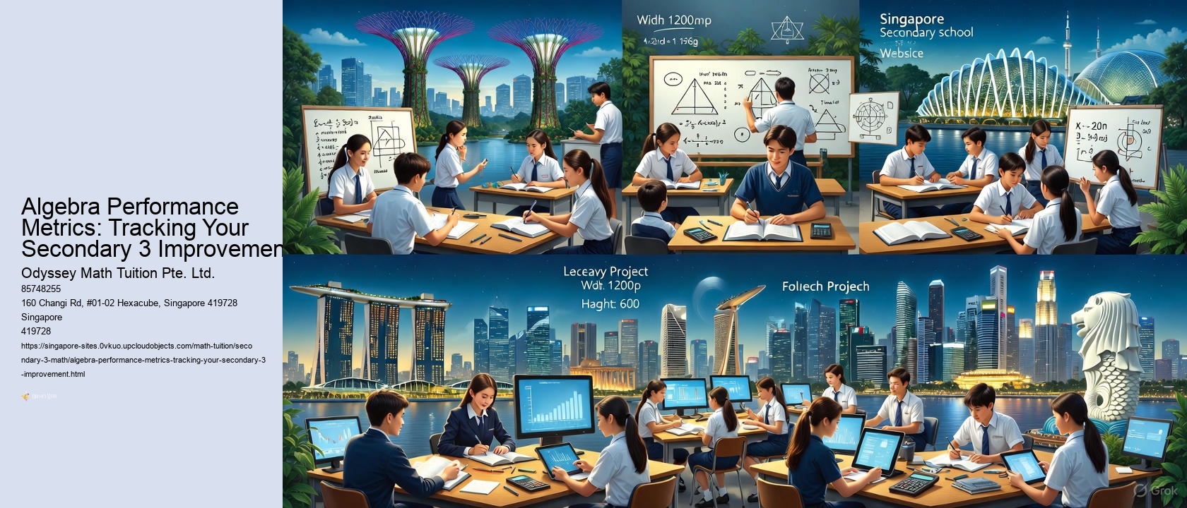 Algebra Performance Metrics: Tracking Your Secondary 3 Improvement