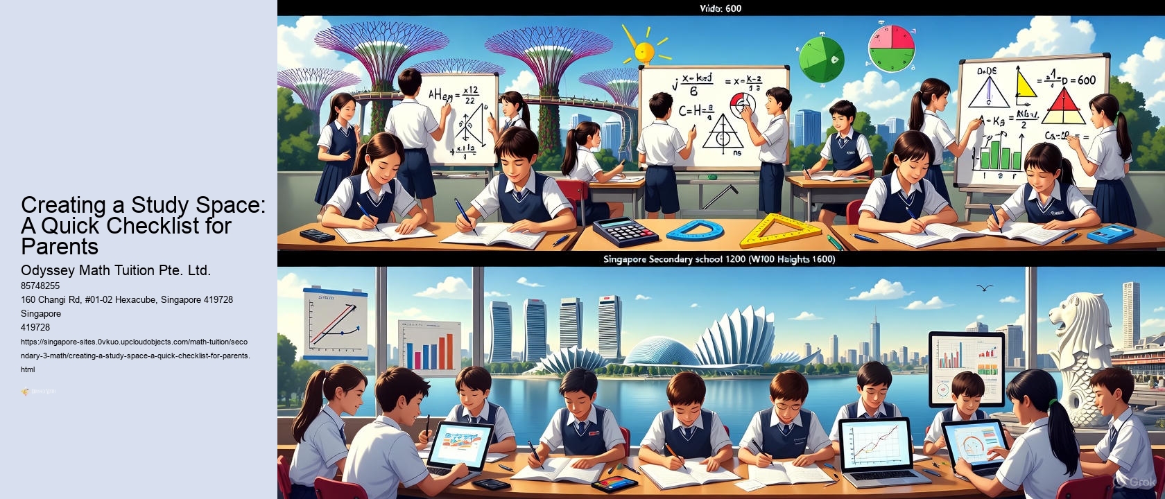 Creating a Study Space: A Quick Checklist for Parents