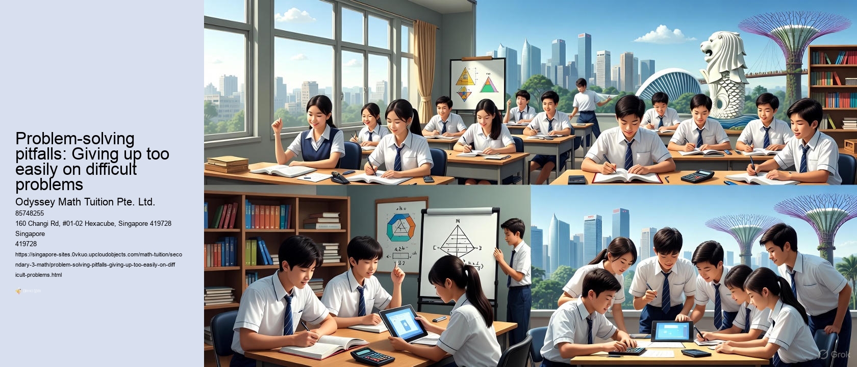 Problem-solving pitfalls: Sec 3 students must avoid these mistakes