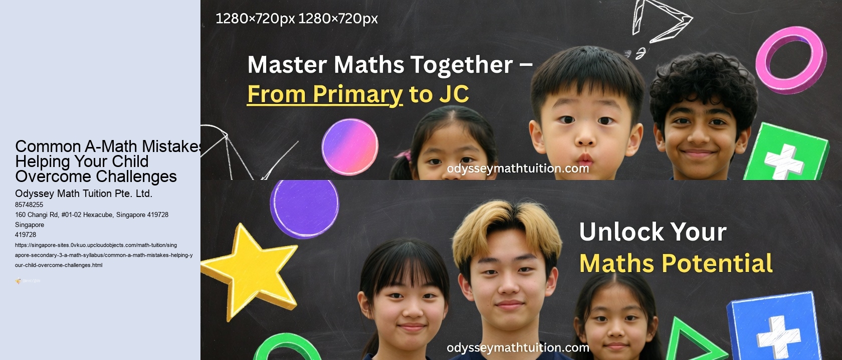 Common A-Math Mistakes: Helping Your Child Overcome Challenges