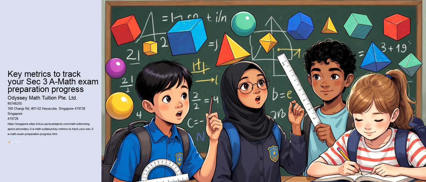Key metrics to track your Sec 3 A-Math exam preparation progress
